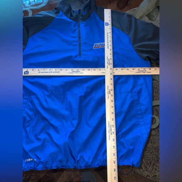 Nike Jacket Storm Fit Windbreaker Football Baseball Sz XL 1/4 Zip Georgia State - Picture 9 of 10